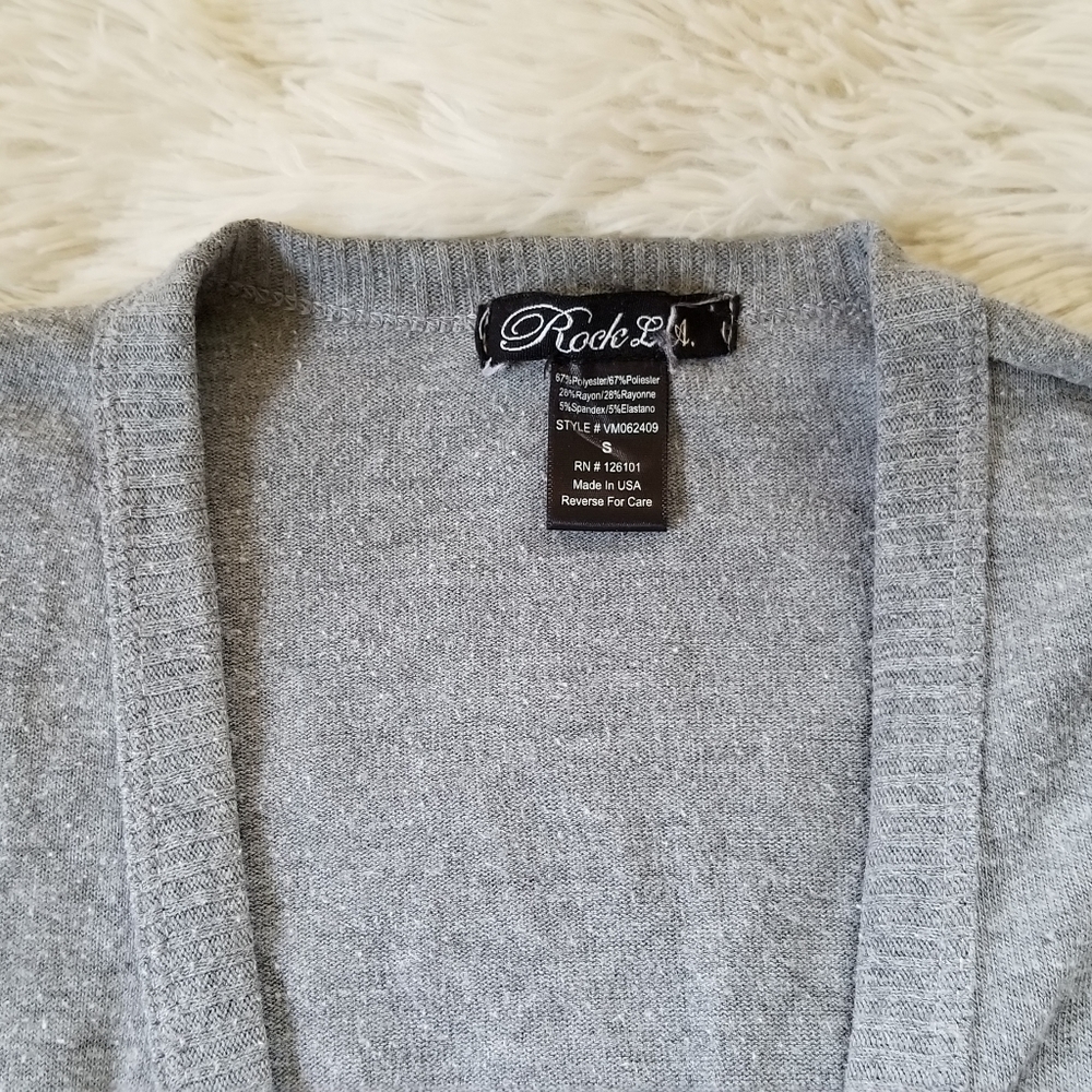 Gray Cardigan - Picture 3 of 3